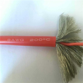 VDE H05s-K  2.5 Sqmm Copper Wire Silicone Rubber Insulated Cable