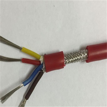 SIHF-C Multi wire multi core halogen-free copper braided screen silicone cable