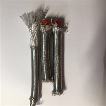 Galvanized steel wire outer screened silicone multicore cable