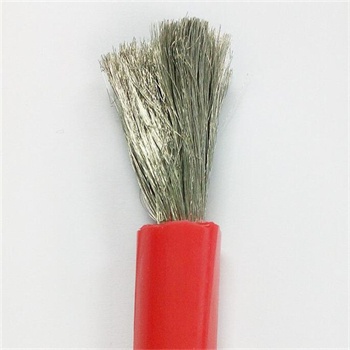 High flexible tinned copper wire conductor single core silicone rubber cable 180degree